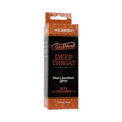 GoodHead Deep Throat Spray Cinnamon 2oz, Doc Johnson