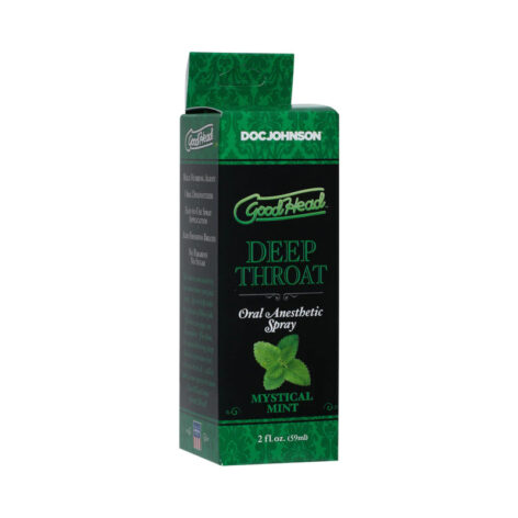 GoodHead Deep Throat Spray Mystical Mint 2oz, Doc Johnson