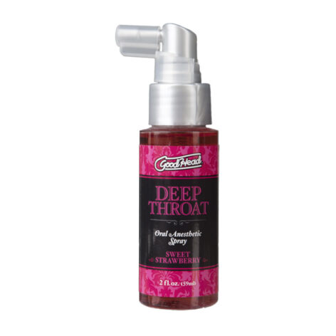 GoodHead Deep Throat Spray Strawberry 2oz (59ml)