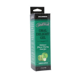 GoodHead Oral Delight Gel Green Apple 4oz, Doc Johnson