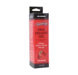 GoodHead Oral Delight Gel Strawberry 4oz, Doc Johnson