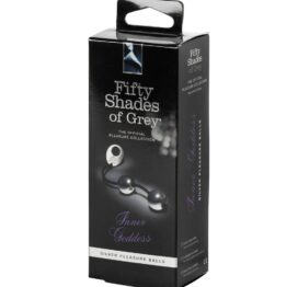 Inner Goddess Silver Pleasure Silver Balls, Fifty Shades