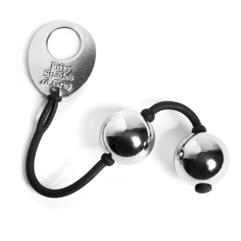 Inner Goddess Silver Pleasure Silver Balls, Fifty Shades