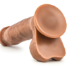 Kingpin Dildo Loverboy 7in w/Balls Brown, Blush