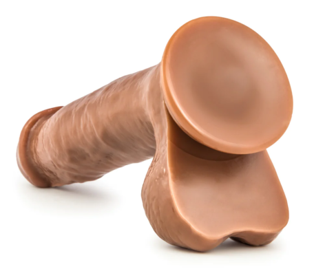 Kingpin Dildo Loverboy 7in w/Balls Brown, Blush