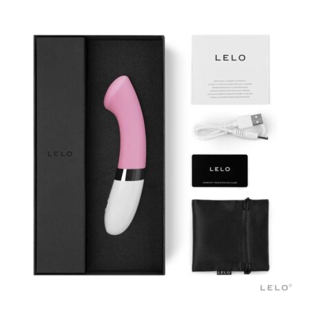 Lelo Gigi 2 G-Spot Vibrator Pink Silicone