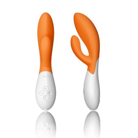 Lelo Ina 2, Luxury Rabbit Vibrator, Orange