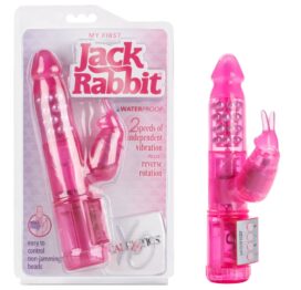 My First Jack Rabbit Waterproof Vibrator Pink, CalExotics