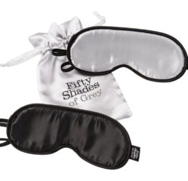 No Peeking Soft Twin Blindfold Set, Fifty Shades of Grey