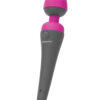 PalmPower Wand Massager Silicone Grey/Fuchsia, BMS