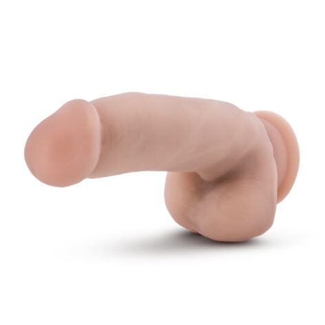 Pizza Boy Dildo Loverboy 7in w/Balls Beige, Blush