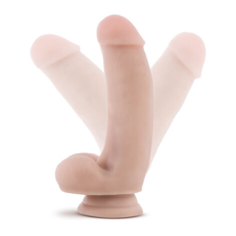 Pizza Boy Dildo Loverboy 7in w/Balls Beige, Blush