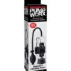 Pump Worx Beginners Vibrating Penis Pump Clear, Pipedream