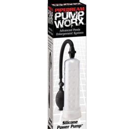 Pump Worx Silicone Power Pump Clear, Pipedream