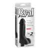 Real Feel Lifelike Toyz No. 2 Black Dildo