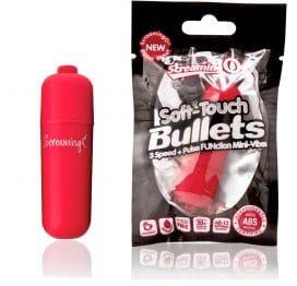 Soft Touch Vooom Bullet Vibrator, Red