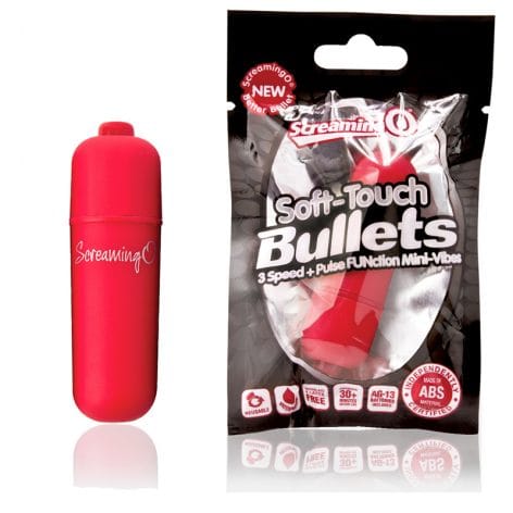 Soft Touch Vooom Bullet Vibrator, Red