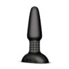 b-Vibe Rimming Anal Plug w/Rotating Beads Black Silicone