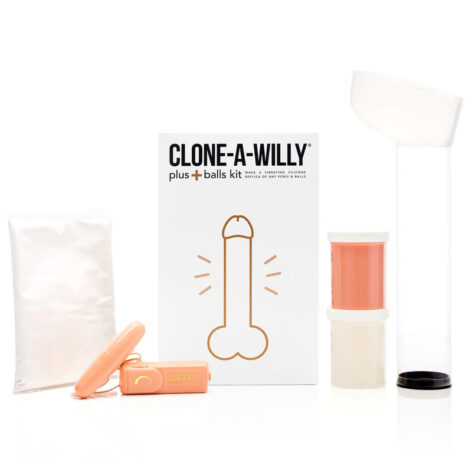 Clone-A-Willy Plus Balls Penis Cloning Kit Light Beige