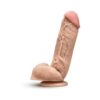 Hung Rider Trigger 8.5in Dildo w/Balls Beige, Blush