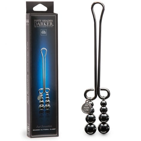 Just Sensation Beaded Clitoral Clamp