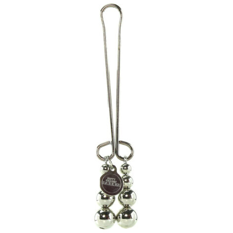Just Sensation Beaded Clitoral Clamp, Fifty Shades Darker