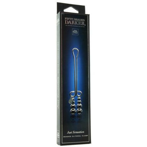 Just Sensation Beaded Clitoral Clamp, Fifty Shades Darker