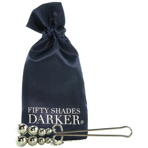 Just Sensation Beaded Clitoral Clamp, Fifty Shades Darker