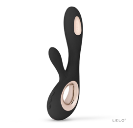 Lelo Soraya Wave Rabbit Vibrator Black