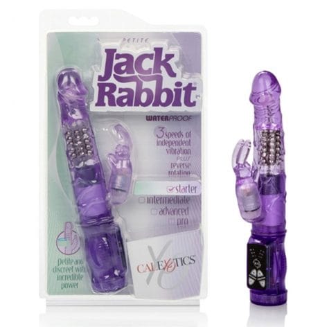 Petite Jack Rabbit Vibrator, Purple