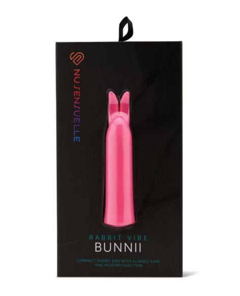 Sensuelle Bunnii Rabbit Vibe Pink Silicone