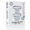 Sensuelle Double Action Bullet Ring Clear Box