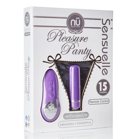 Sensuelle Pleasure Panty Purple Box