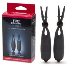 Sweet Torture Vibrating Nipple Stimulators, Fifty Shades