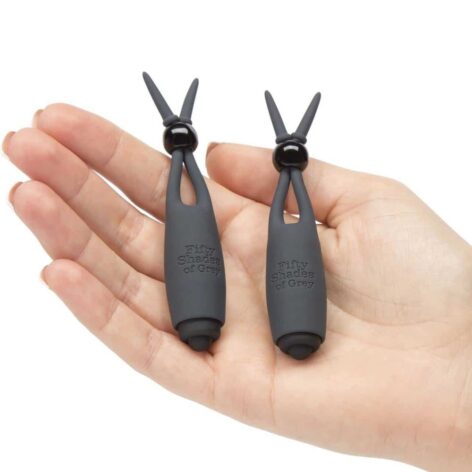 Sweet Torture Vibrating Nipple Stimulators, Fifty Shades