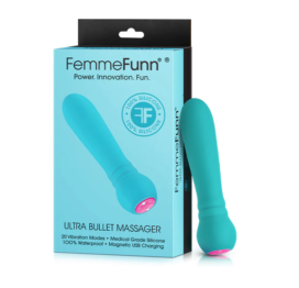 FemmeFunn Ultra Bullet Massager Vibe Turquoise