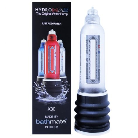 Hydromax X30 Bathmate Crystal Clear