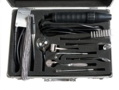 Kinklab Agent Noir Electro Erotic Neon Wand Kit