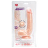 Adam's 8 Inch PleasureSkin Cock Light Beige