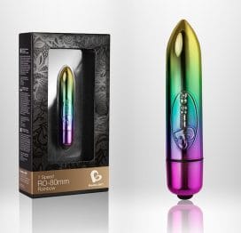 RO-80mm Bullet Vibrator Rainbow