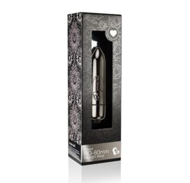 RO-80mm Midnight Metal Bullet Vibrator, Rocks Off