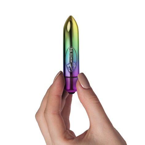 RO-80mm Rainbow Bullet Vibrator, Rocks Off