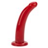 Red Rider Strap-On Harness & 7in Curved Dildo, CalExotics