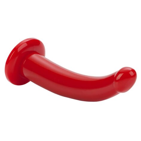 Red Rider Strap-On Harness & 7in Curved Dildo, CalExotics