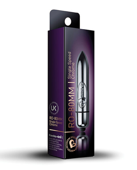 Silver Bullet Vibrator RO-80mm Chrome