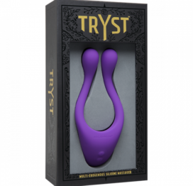 Tryst Multi Erogenous Silicone Massager Purple, Doc Johnson