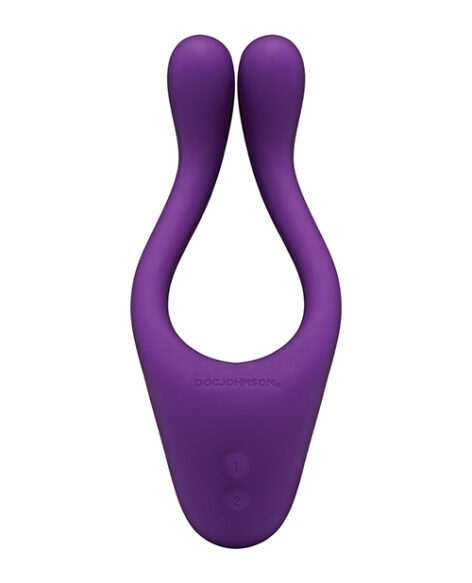 Tryst Multi Erogenous Silicone Massager Purple, Doc Johnson