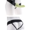 Vibrating Hollow Strap-On 6.5in Glow in the Dark