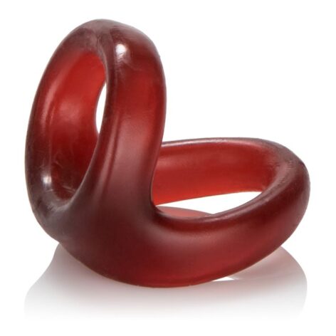 Colt Snug Tugger Dual Support Cock Ring Red, CalExotics