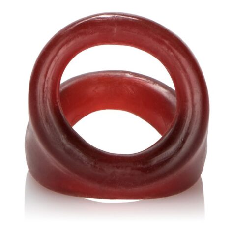 Colt Snug Tugger Dual Support Cock Ring Red, CalExotics